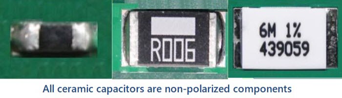 SMD Polarity Identification of LED, Capacitor, Diode, Inductor, IC