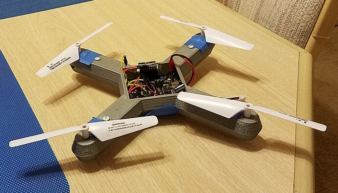 How to make a drone using DC motor?