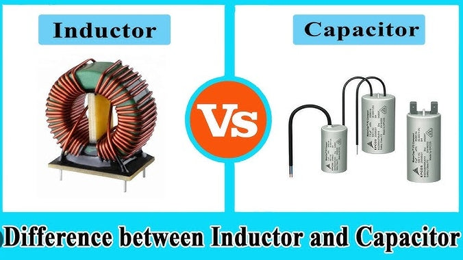 What are the differences between capacitors and inductors?