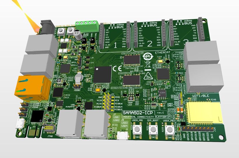 What are the Design Layers that Comprise a Stacked PCB?