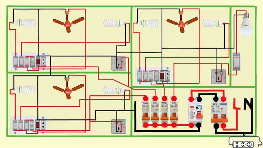 3 bedroom wiring diagram