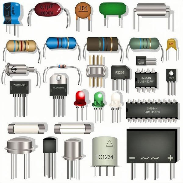 The differences between electrolytic capacitors and ceramic capacitors