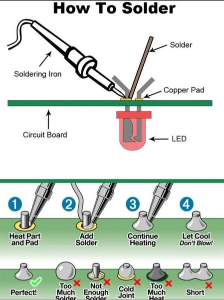 How to solder properly?