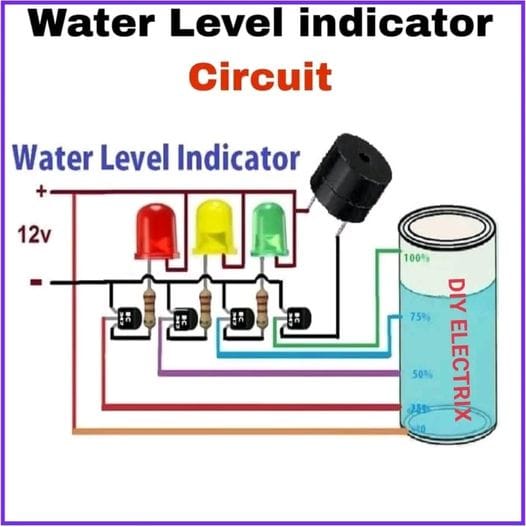 Water Levelindicator Circuit – PCB HERO