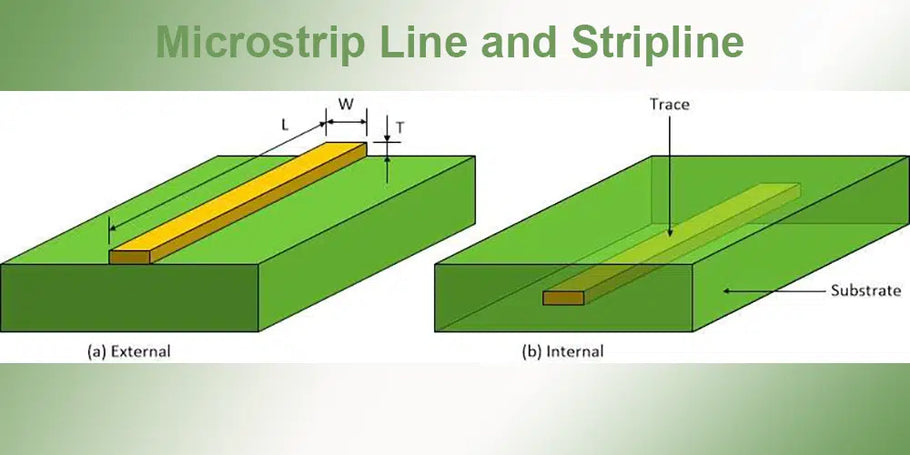 Microstrip line and stripline : How to choose PCB transmission line