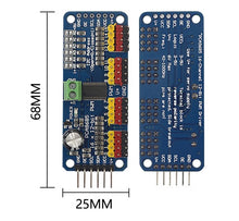 16-channel PWM/Servo/Steering Gear Driver Board Controller Robot IIC Applicable to SG90