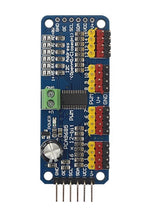 16-channel PWM/Servo/Steering Gear Driver Board Controller Robot IIC Applicable to SG90