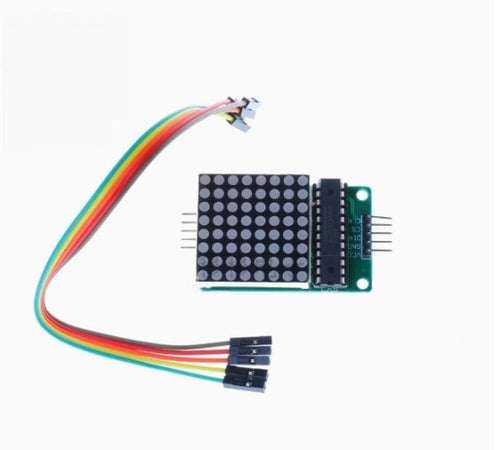 MAX7219 dot matrix module control module / single chip module / display module