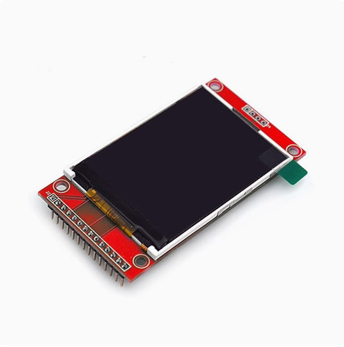 2.4 inch /SPI serial port /TFT color screen /ILI9341 driver /with base plate and touch screen /with SD card holder