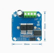 High-power smart car motor drive module BTS7960 43A current limiting control semiconductor refrigeration drive