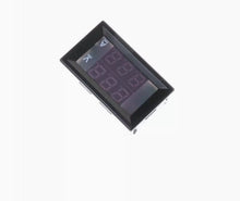 (Red and blue 10A) DC0-100V 10A LED DC dual display digital voltage and current meter with fine adjustment