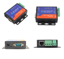 USR-TCP232-306 Low cost RS232 RS485 RS422 serial to network ethernet converter with web page function