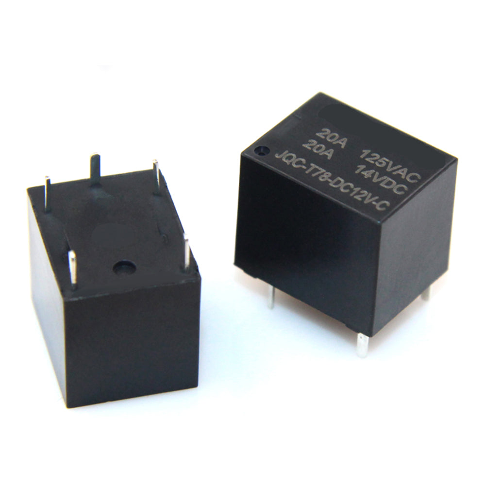 JQC-T78-DC12V-C 20A Automobile Electromagnetic Relay – PCB HERO