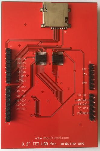 3.2 inch TFTLCD supporting arduino uno development board